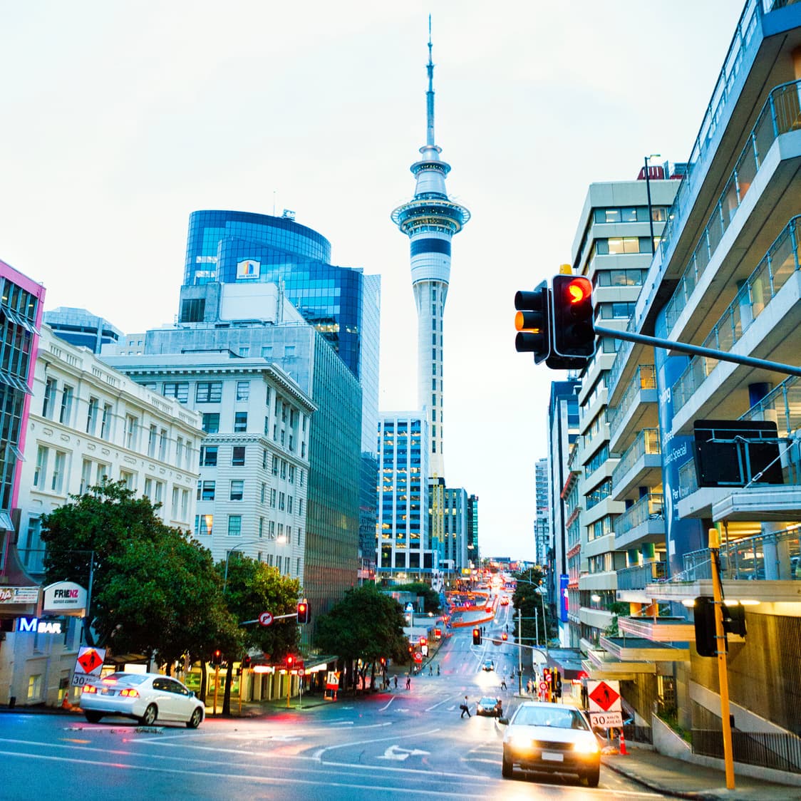 New Zealand skyline